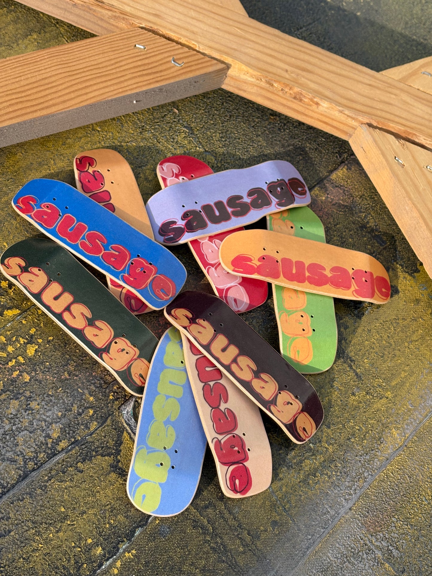 hand shaped decks