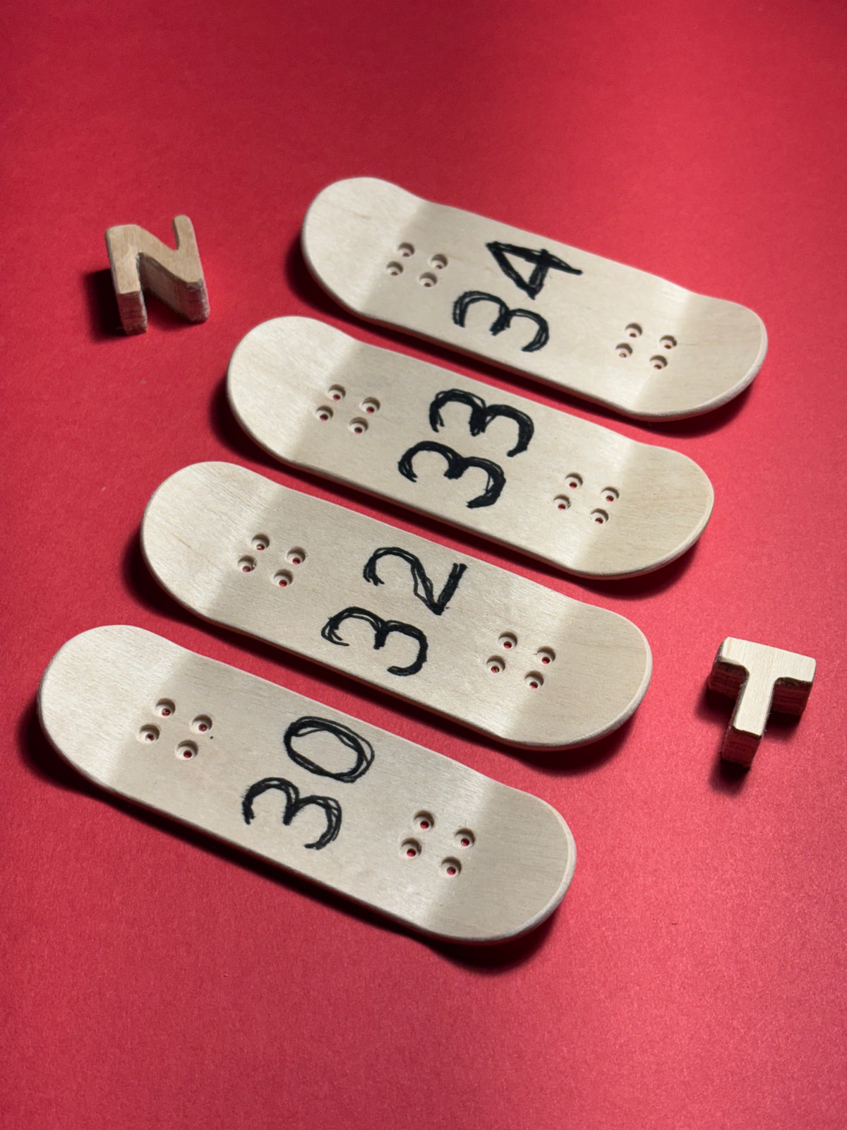 Gouged Icon Deck (Hand engraved)